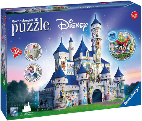 3D Puzzle Disney Castle - Hobby.lt 🇬🇧