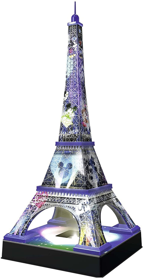 3D puzzle Disney Eiffel Tower with light