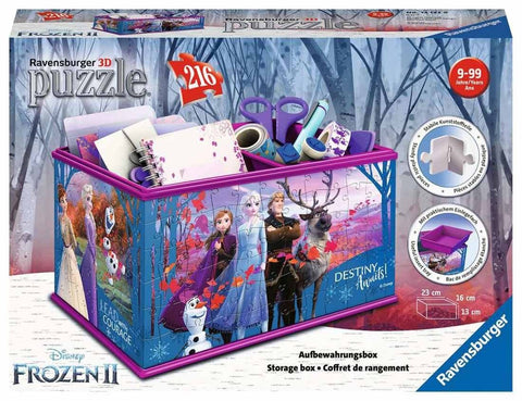 3D Puzzle Disney Frozen II Storage Box 216 Pieces - Hobby.lt 🇬🇧