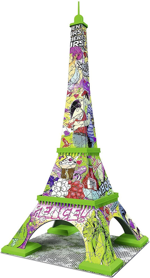 3D Puzzle Eifel Tower Pop Art - Hobby.lt 🇬🇧