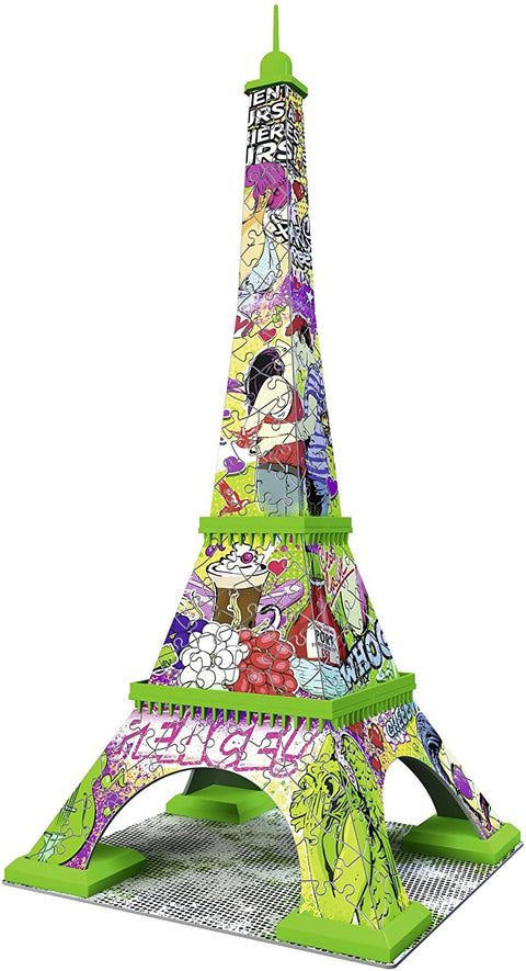 3D Puzzle Eifel Tower Pop Art