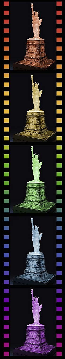 3D Puzzle Statue of Liberty With Lights - Hobby.lt 🇬🇧