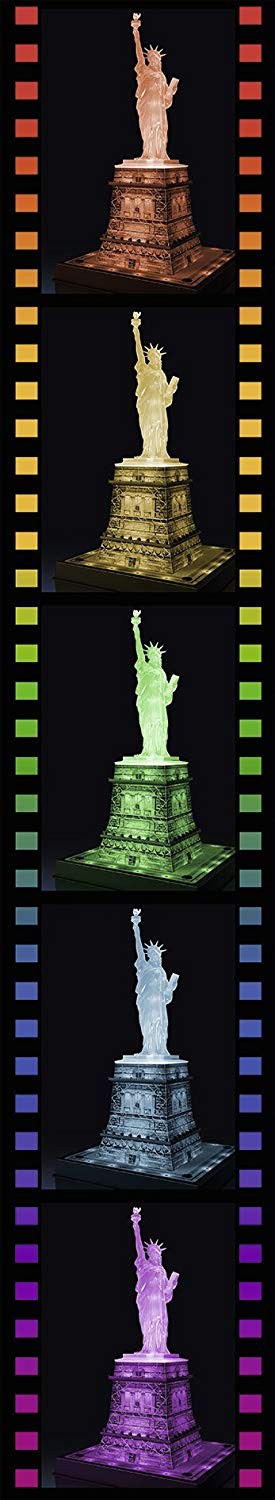 3D Puzzle Statue of Liberty With Lights