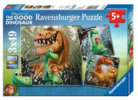 3x49 Puzzle The Good Dinosour - Hobby.lt 🇬🇧