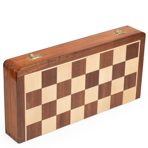 40x40CM MAGNETIC WOODEN FOLDING CHESS SET