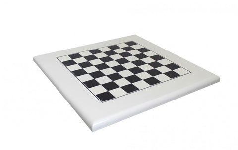Handmade Wooden Chess Set with Lacquered Board, Weighted Pieces, 40cm, Italy