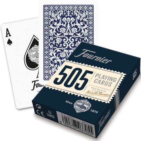 Fournier 505 poker cards (Blue)