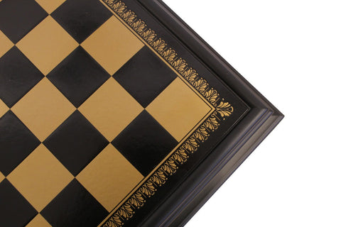 Arabic Style Chess Set with Storage Table, Metal & Wood, Gold/Silver Italy