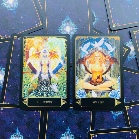Dreams of Gaia Tarot cards Blue Angel