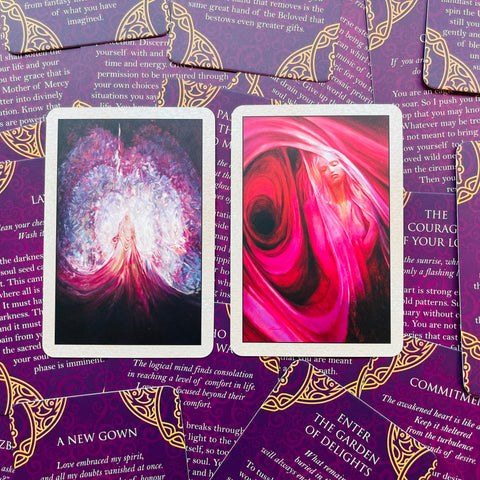 Rumi Oracle Pocket Edition Cards Blue Angel