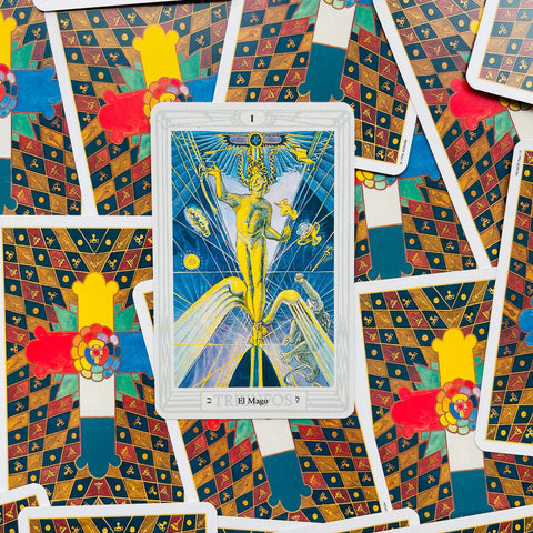 Spanish Cowley Thoth Tarot cards AGM