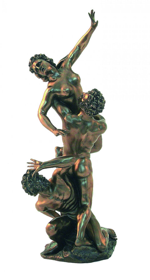 Giambologna Sabine Women Statue, Bronze Resin 39cm, Made in Italy