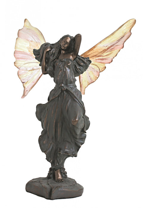 Ellena Fairy Statue 11cm – Hand-Finished Bronze Resin Figurine, Made in Italy