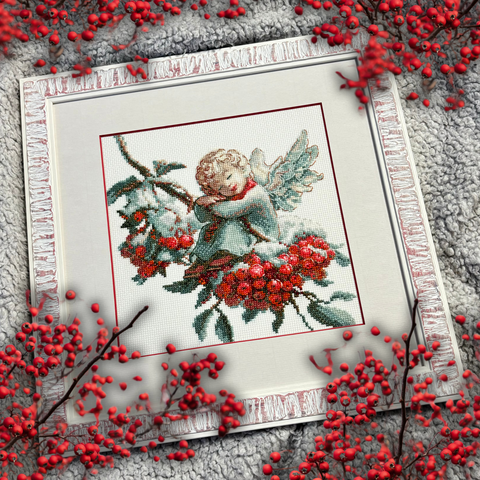 Dreamy Angel - Cross Stitch Kit by Aine