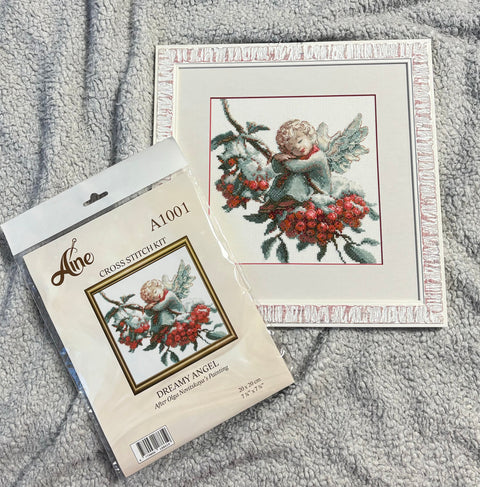 Dreamy Angel - Cross Stitch Kit by Aine