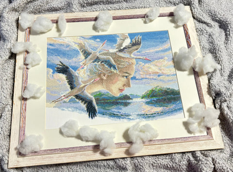 Mother Nature. Sky - Cross Stitch Kit by Aine