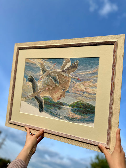 Mother Nature. Sky - Cross Stitch Kit by Aine