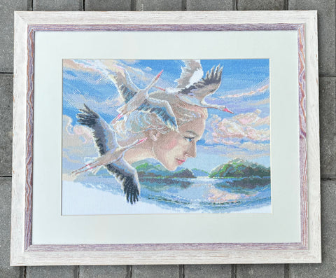 Mother Nature. Sky - Cross Stitch Kit by Aine