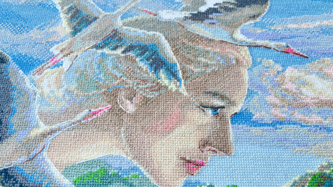 Mother Nature. Sky - Cross Stitch Kit by Aine