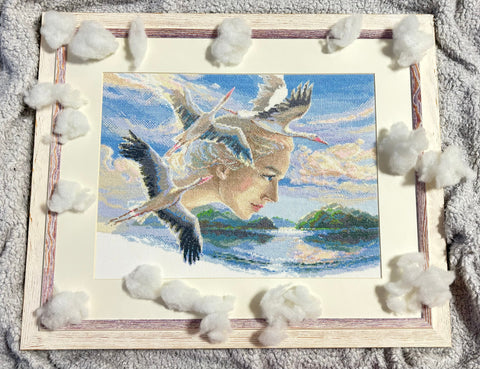 Mother Nature. Sky - Cross Stitch Kit by Aine