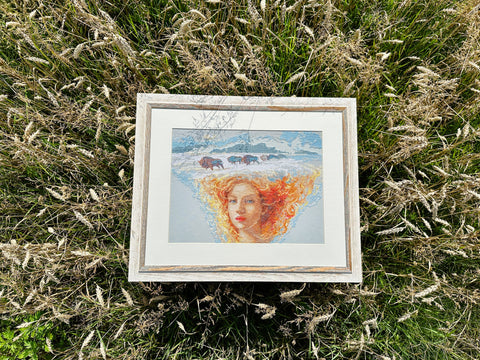 Mother Nature. Earth - Cross Stitch Kit by Aine