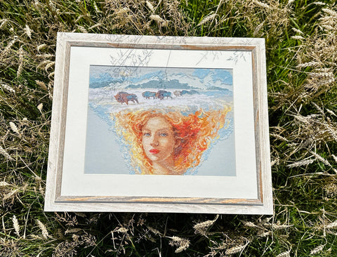 Mother Nature. Earth - Cross Stitch Kit by Aine