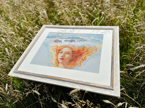 Mother Nature. Earth - Cross Stitch Kit by Aine