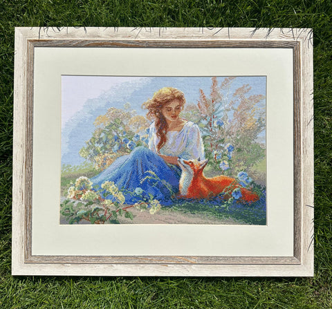 Mother Nature. Meadow - Cross Stitch Kit by Aine