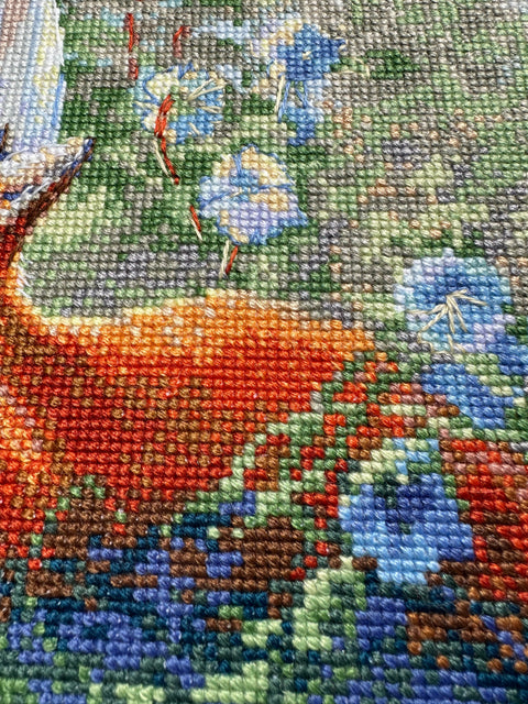 Mother Nature. Meadow - Cross Stitch Kit by Aine