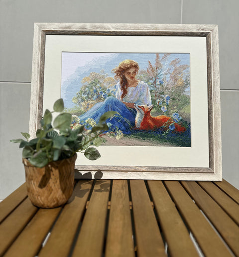 Mother Nature. Meadow - Cross Stitch Kit by Aine