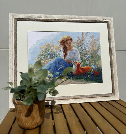 Mother Nature. Meadow - Cross Stitch Kit by Aine