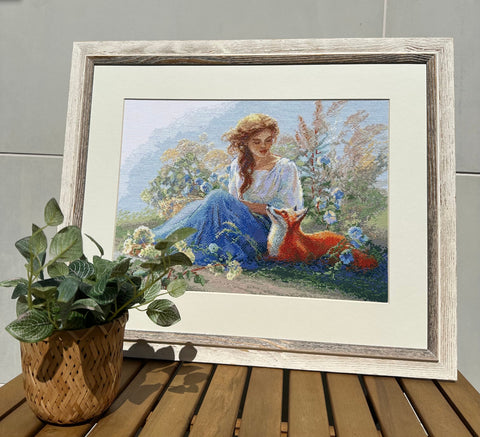 Mother Nature. Meadow - Cross Stitch Kit by Aine