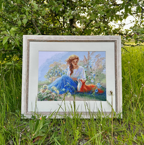 Mother Nature. Meadow - Cross Stitch Kit by Aine