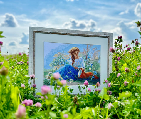 Mother Nature. Meadow - Cross Stitch Kit by Aine