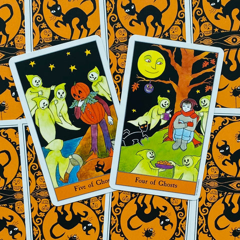 Tarot cards Halloween in a tin US Games Systems