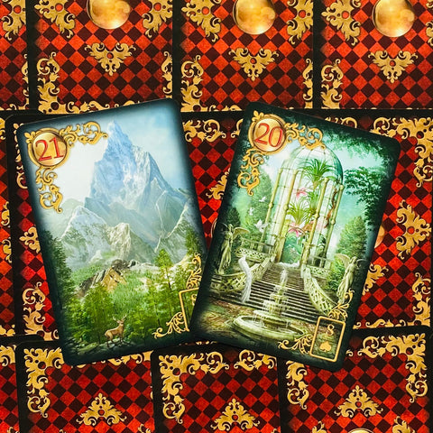 Gilded Reverie Lenormand cards US Games Systems