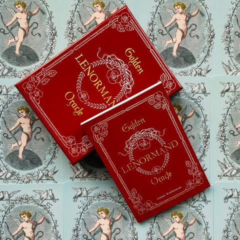 Golden Lenormand Oracle cards Lo Scarabeo
