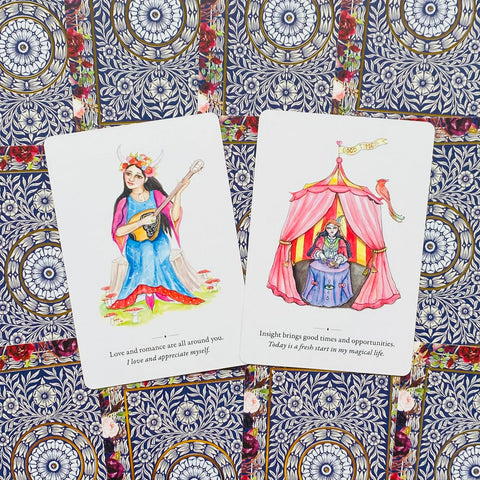 Oracle of the Wylder Ones cards Blue Angel