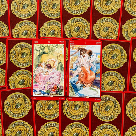 Tarot Of Sexual Magic cards Lo Scarabeo