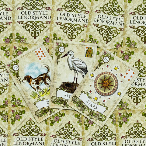 Old Style Lenormand Fortune-Telling cards US Games Systems