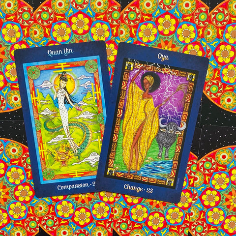 Journey to the Goddess Realm Oracle cards US Games Systems