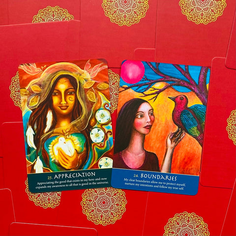 Soulful Woman Guidance Cards oracle kortos Blue Angel