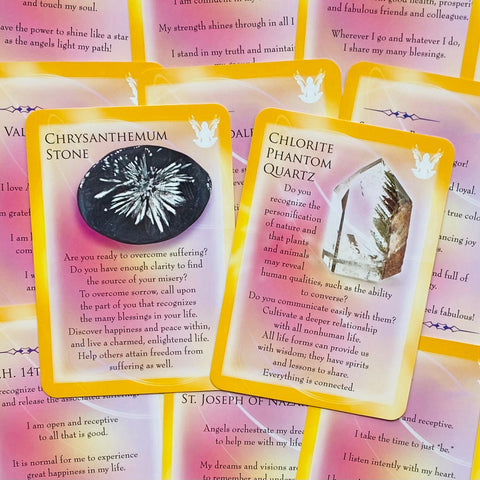 Masters Mystics Saints and Gemstone Guardians Cards Findhorn Press