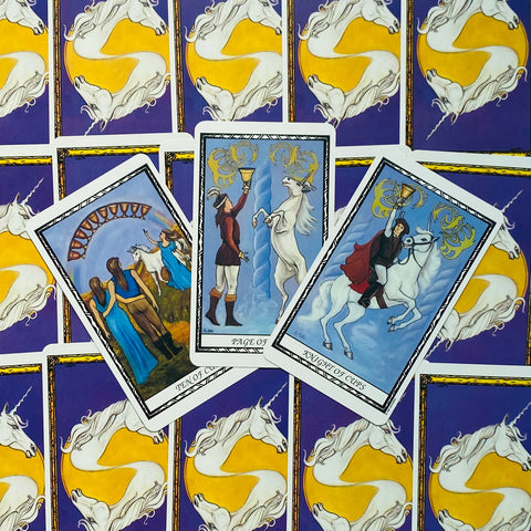 Unicorn Tarot cards US Games Systems
