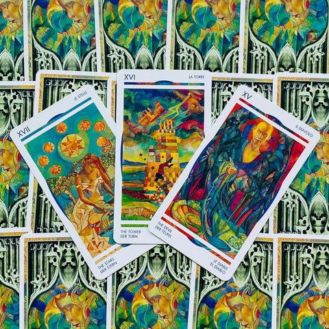 Crystal Tarot Cards Lo Scarabeo