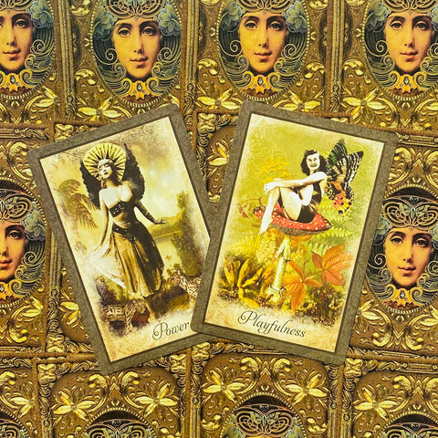 Vintage Wisdom Oracle cards US Games Systems
