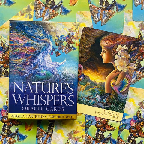 Natures Whispers Oracle Cards Blue Angel