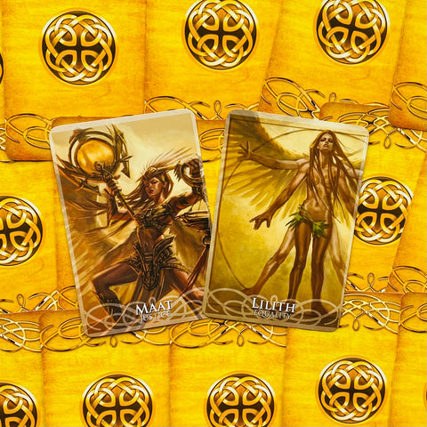 Goddesses And Sirens oracle cards Blue Angel