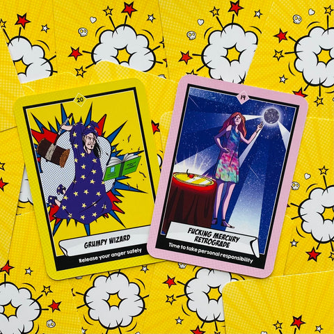 The Naughty Oracle cards Rockpool