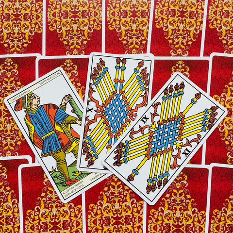 Tarot Of Marseille cards Lo Scarabeo
